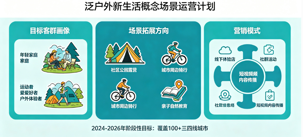 户外品牌三四线城市市场拓展（泛户外新概念）