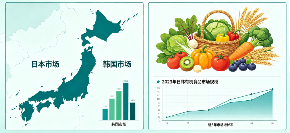 有机食品企业日韩市场拓展项目