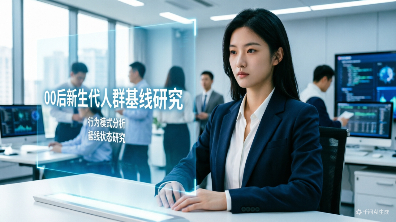 00后新生代人群基线化画像全域研究