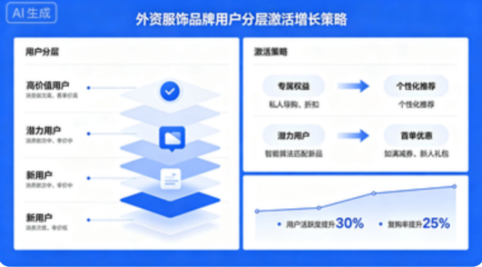 外资服饰品牌靠用户分层激活增长