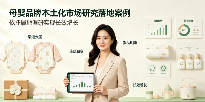 母婴品牌本土化市场研究落地案例｜依托属地调研实现长效增长